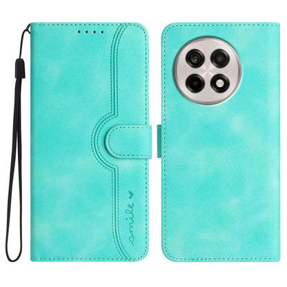 Heart Pattern Skin Feel Leather Phone Case, For OnePlus Ace 5 / 13R Global, For OnePlus 12, For OnePlus Ace 2V, For OnePlus Nord 2 5G