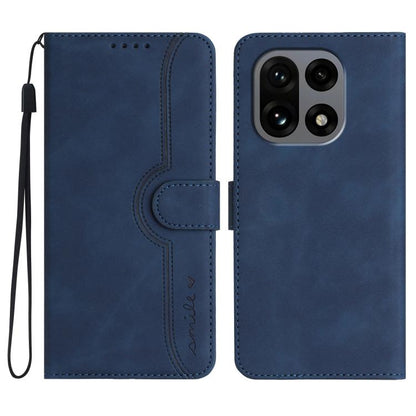 Heart Pattern Skin Feel Leather Phone Case, For OnePlus Turbo 6 / 6V, For OnePlus Ace 6, For OnePlus 15, For OnePlus 13T