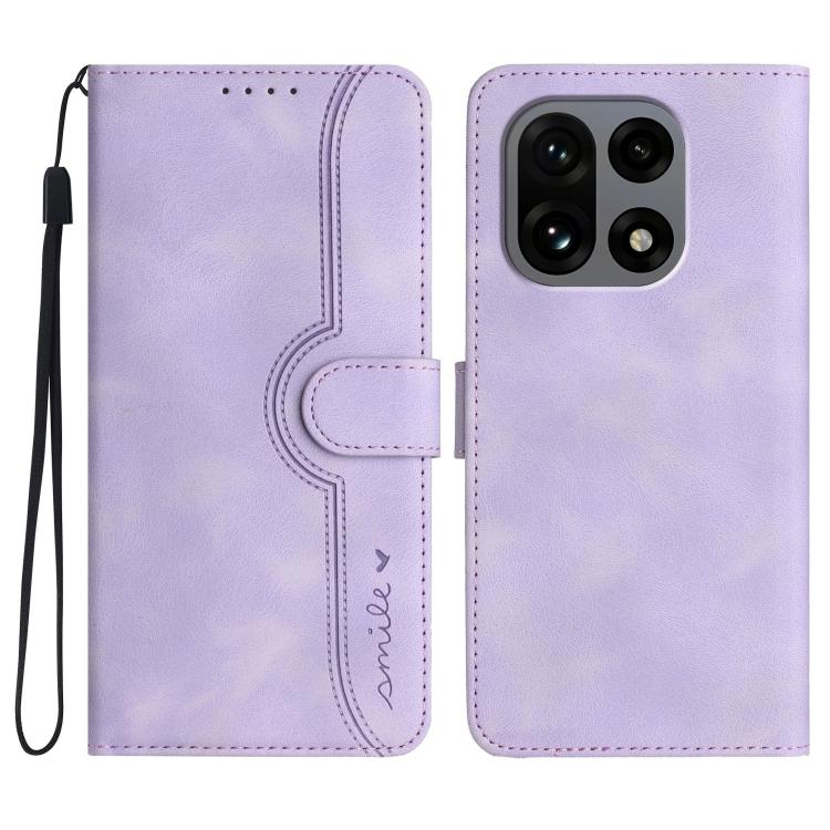 Heart Pattern Skin Feel Leather Phone Case, For OnePlus Turbo 6 / 6V, For OnePlus Ace 6, For OnePlus 15, For OnePlus 13T