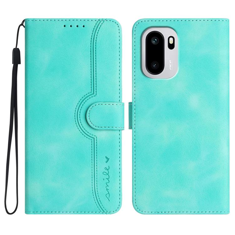 Heart Pattern Skin Feel Leather Phone Case, For OnePlus Turbo 6 / 6V, For OnePlus Ace 6, For OnePlus 15, For OnePlus 13T