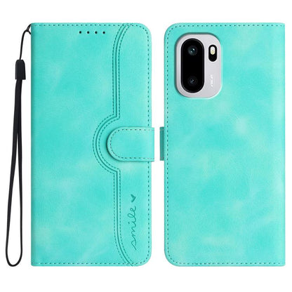 Heart Pattern Skin Feel Leather Phone Case, For OnePlus Turbo 6 / 6V, For OnePlus Ace 6, For OnePlus 15, For OnePlus 13T
