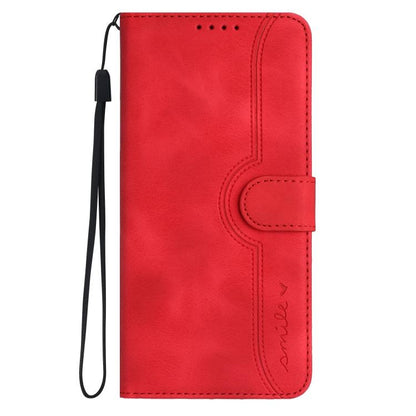 Heart Pattern Skin Feel Leather Phone Case, For OnePlus Turbo 6 / 6V, For OnePlus Ace 6, For OnePlus 15, For OnePlus 13T