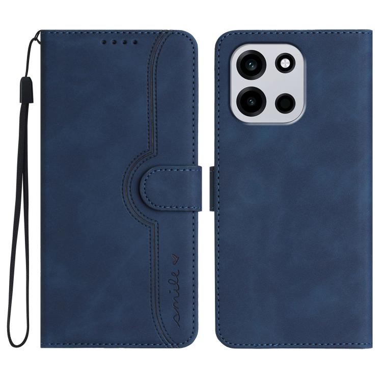Heart Pattern Skin Feel Leather Phone Case, For OnePlus Turbo 6 / 6V, For OnePlus Ace 6, For OnePlus 15, For OnePlus 13T