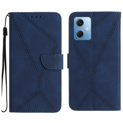 Stitching Embossed Leather Phone Case, For Xiaomi Redmi Note 12 Pro+, For Redmi Note 12 Pro 5G, For Xiaomi POCO X5 Pro, For Xiaomi Redmi Note 12 5G