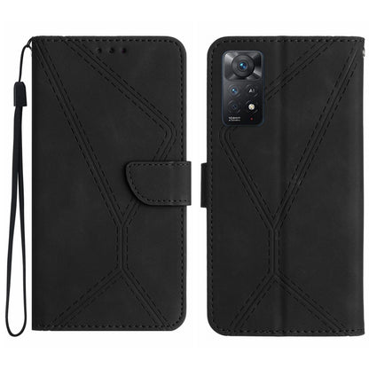 Stitching Embossed Leather Phone Case, For Xiaomi POCO F5 Pro 5G, For Xiaomi Redmi Note 12S, For Xiaomi Redmi A1+ / A2+, For Redmi Note 12 Pro 4G