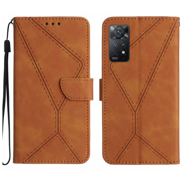 Stitching Embossed Leather Phone Case, For Redmi Note 11 4G Global, For Xiaomi POCO F4 5G, For Xiaomi Redmi 10A, For Xiaomi Redmi 10C