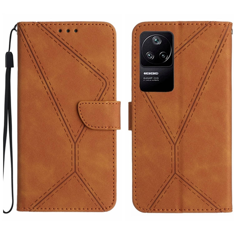 Stitching Embossed Leather Phone Case, For Redmi Note 11 4G Global, For Xiaomi POCO F4 5G, For Xiaomi Redmi 10A, For Xiaomi Redmi 10C