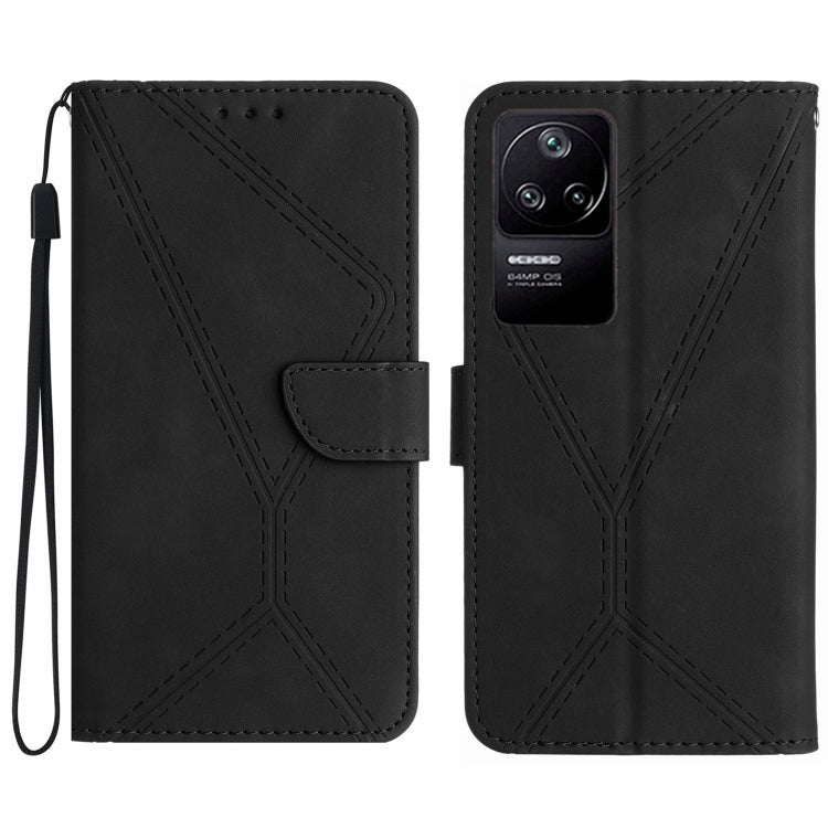 Stitching Embossed Leather Phone Case, For Redmi Note 11 4G Global, For Xiaomi POCO F4 5G, For Xiaomi Redmi 10A, For Xiaomi Redmi 10C