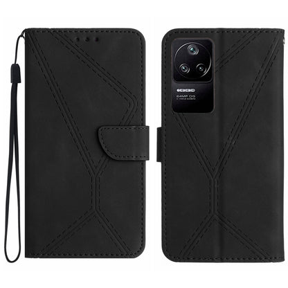Stitching Embossed Leather Phone Case, For Redmi Note 11 4G Global, For Xiaomi POCO F4 5G, For Xiaomi Redmi 10A, For Xiaomi Redmi 10C