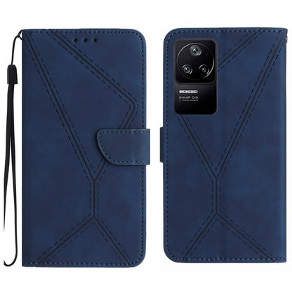 Stitching Embossed Leather Phone Case, For Redmi Note 11 4G Global, For Xiaomi POCO F4 5G, For Xiaomi Redmi 10A, For Xiaomi Redmi 10C