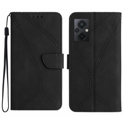 Stitching Embossed Leather Phone Case, For Xiaomi POCO M5 / M4 5G, For Xiaomi POCO M5S, For Xiaomi POCO X4 GT, For Xiaomi POCO C40