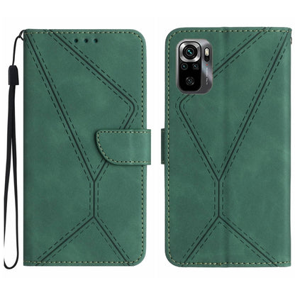 Stitching Embossed Leather Phone Case, For Xiaomi POCO M5 / M4 5G, For Xiaomi POCO M5S, For Xiaomi POCO X4 GT, For Xiaomi POCO C40