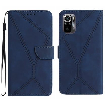 Stitching Embossed Leather Phone Case, For Xiaomi POCO M5 / M4 5G, For Xiaomi POCO M5S, For Xiaomi POCO X4 GT, For Xiaomi POCO C40