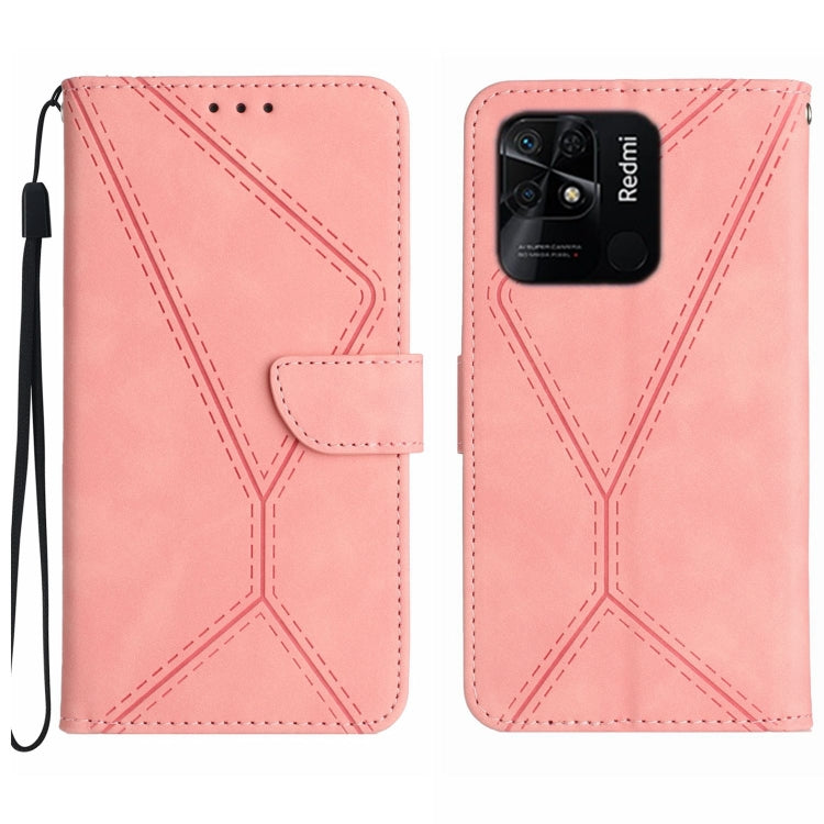 Stitching Embossed Leather Phone Case, For Redmi Note 11 4G Global, For Xiaomi POCO F4 5G, For Xiaomi Redmi 10A, For Xiaomi Redmi 10C