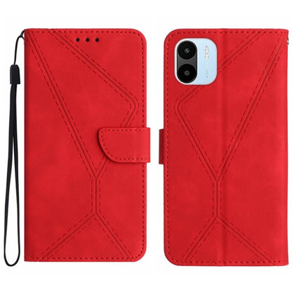 Stitching Embossed Leather Phone Case, For Xiaomi POCO F5 Pro 5G, For Xiaomi Redmi Note 12S, For Xiaomi Redmi A1+ / A2+, For Redmi Note 12 Pro 4G