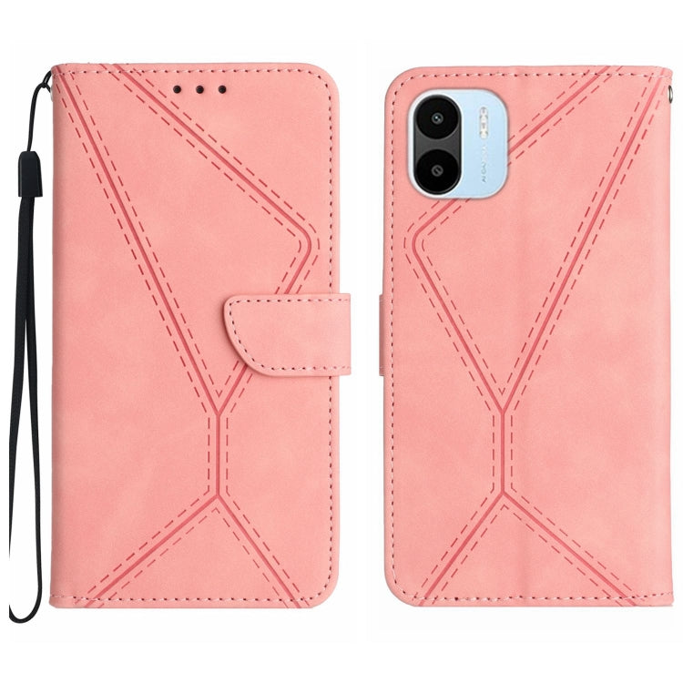 Stitching Embossed Leather Phone Case, For Xiaomi POCO F5 Pro 5G, For Xiaomi Redmi Note 12S, For Xiaomi Redmi A1+ / A2+, For Redmi Note 12 Pro 4G