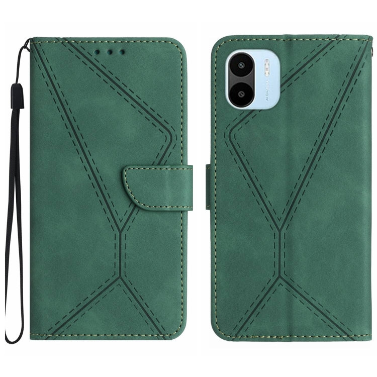 Stitching Embossed Leather Phone Case, For Xiaomi POCO F5 Pro 5G, For Xiaomi Redmi Note 12S, For Xiaomi Redmi A1+ / A2+, For Redmi Note 12 Pro 4G