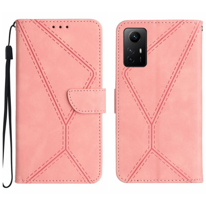 Stitching Embossed Leather Phone Case, For Xiaomi POCO F5 Pro 5G, For Xiaomi Redmi Note 12S, For Xiaomi Redmi A1+ / A2+, For Redmi Note 12 Pro 4G