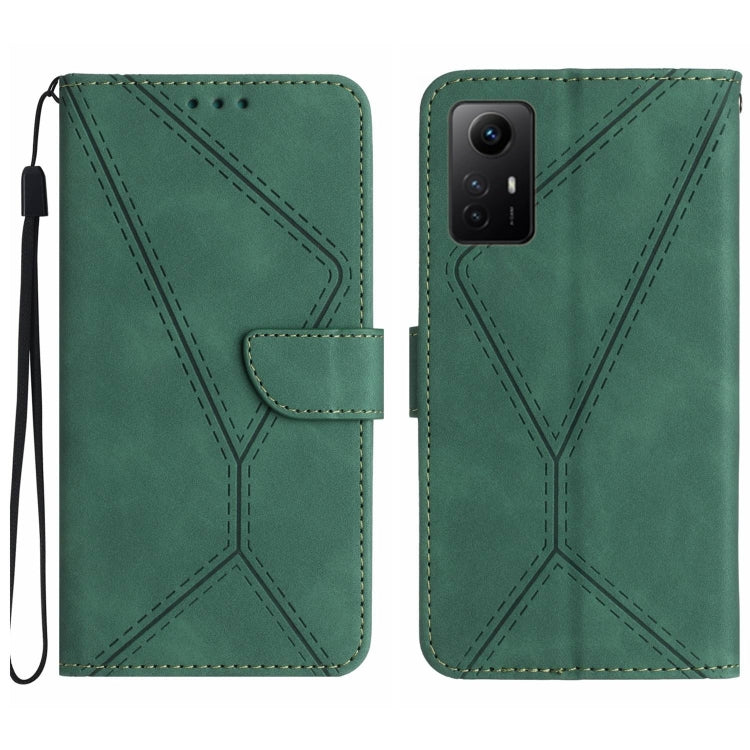 Stitching Embossed Leather Phone Case, For Xiaomi POCO F5 Pro 5G, For Xiaomi Redmi Note 12S, For Xiaomi Redmi A1+ / A2+, For Redmi Note 12 Pro 4G
