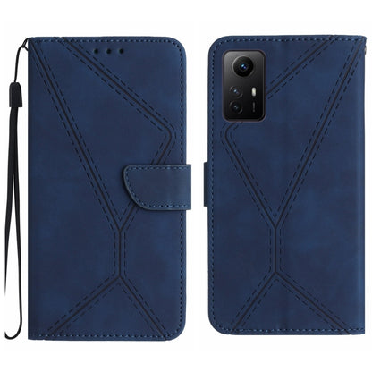 Stitching Embossed Leather Phone Case, For Xiaomi POCO F5 Pro 5G, For Xiaomi Redmi Note 12S, For Xiaomi Redmi A1+ / A2+, For Redmi Note 12 Pro 4G
