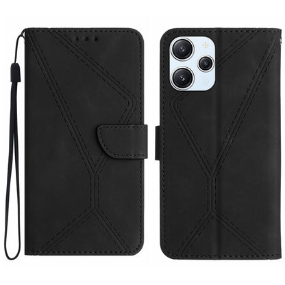 Stitching Embossed Leather Phone Case, For Xiaomi Redmi 12 5G, For Xiaomi 13T / 13T Pro, For Xiaomi Redmi 12 4G Global, For Xiaomi POCO F5 5G