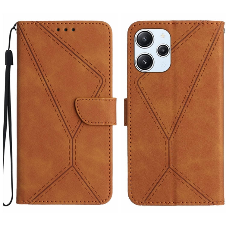 Stitching Embossed Leather Phone Case, For Xiaomi Redmi 12 5G, For Xiaomi 13T / 13T Pro, For Xiaomi Redmi 12 4G Global, For Xiaomi POCO F5 5G