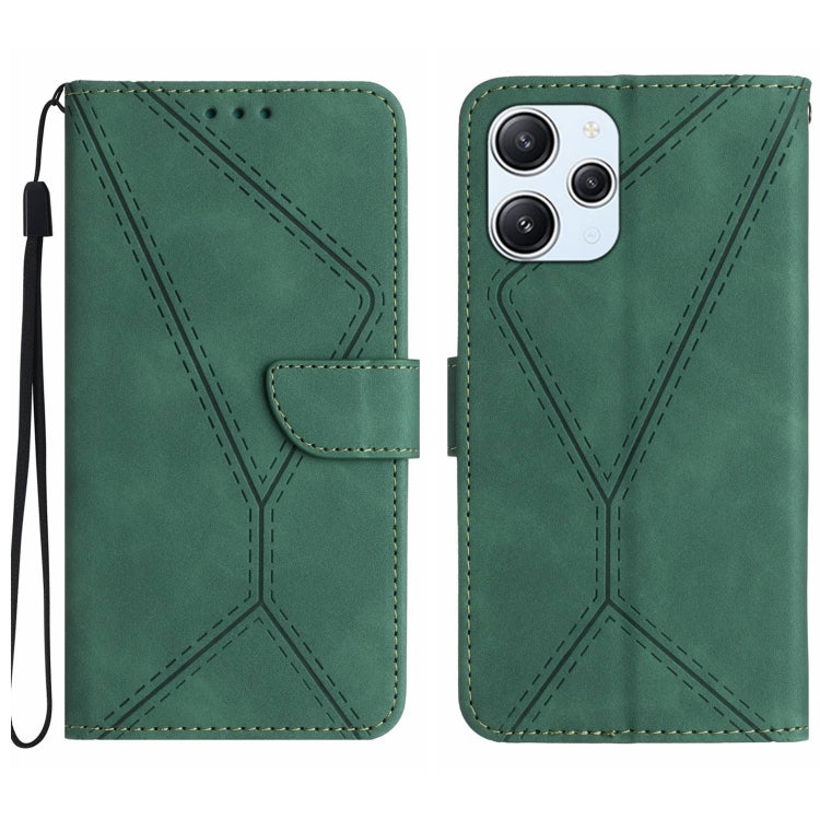 Stitching Embossed Leather Phone Case, For Xiaomi Redmi 12 5G, For Xiaomi 13T / 13T Pro, For Xiaomi Redmi 12 4G Global, For Xiaomi POCO F5 5G