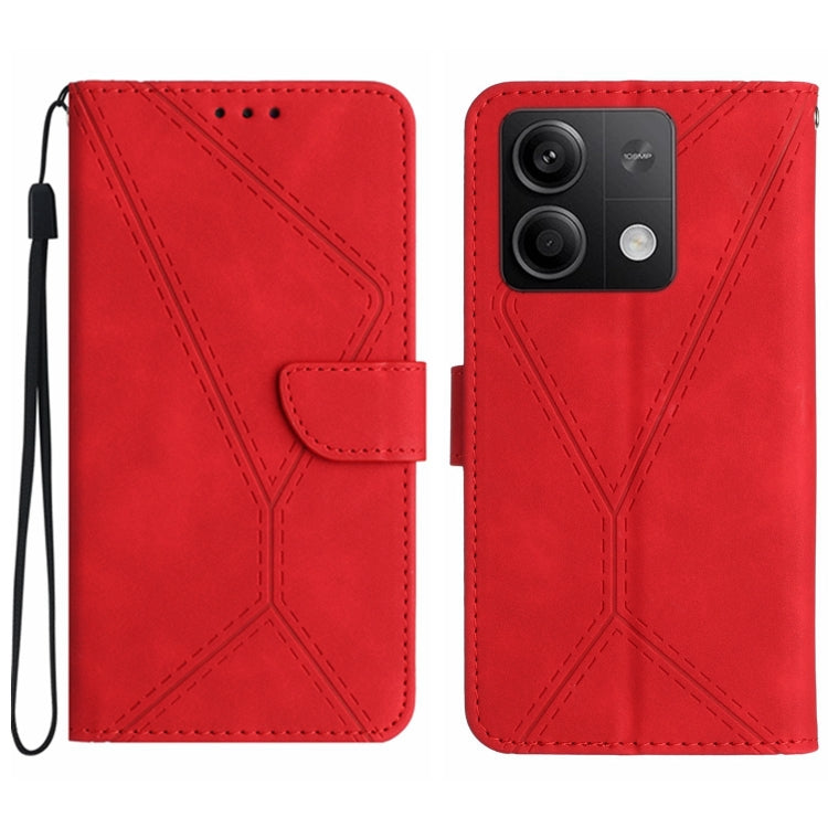 Stitching Embossed Leather Phone Case, For Xiaomi Redmi 13 4G Global / 5G Global, For Xiaomi Redmi A3, For Xiaomi Redmi Note 13 4G Global, For Xiaomi Redmi 13C 5G