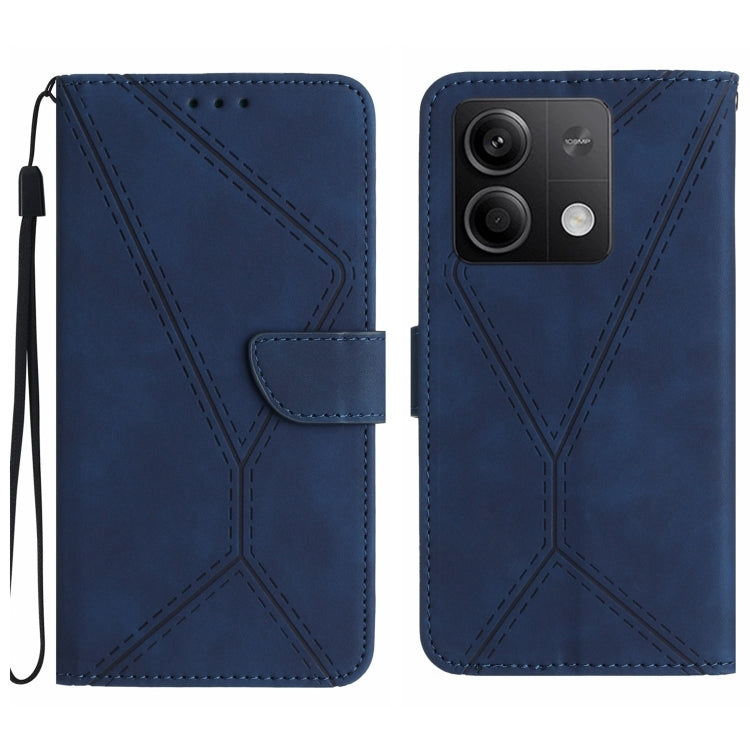 Stitching Embossed Leather Phone Case, For Xiaomi Redmi 13 4G Global / 5G Global, For Xiaomi Redmi A3, For Xiaomi Redmi Note 13 4G Global, For Xiaomi Redmi 13C 5G