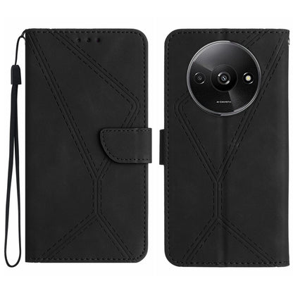 Stitching Embossed Leather Phone Case, For Xiaomi Redmi 13 4G Global / 5G Global, For Xiaomi Redmi A3, For Xiaomi Redmi Note 13 4G Global, For Xiaomi Redmi 13C 5G