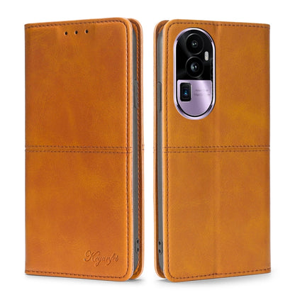Cow Texture Magnetic Leather Phone Case, For OPPO Reno11 F 5G, For OPPO Find X7 5G, For OPPO Find X7 Ultra 5G, For OPPO Reno10 Pro+ 5G