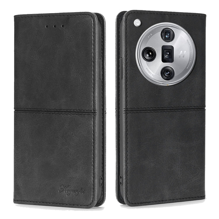 Cow Texture Magnetic Leather Phone Case, For OPPO Reno11 F 5G, For OPPO Find X7 5G, For OPPO Find X7 Ultra 5G, For OPPO Reno10 Pro+ 5G