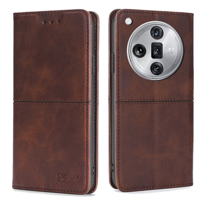 Cow Texture Magnetic Leather Phone Case, For OPPO Reno11 F 5G, For OPPO Find X7 5G, For OPPO Find X7 Ultra 5G, For OPPO Reno10 Pro+ 5G