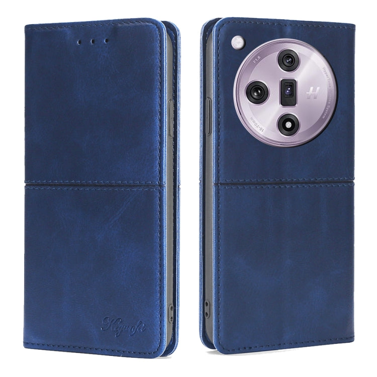 Cow Texture Magnetic Leather Phone Case, For OPPO Reno11 F 5G, For OPPO Find X7 5G, For OPPO Find X7 Ultra 5G, For OPPO Reno10 Pro+ 5G