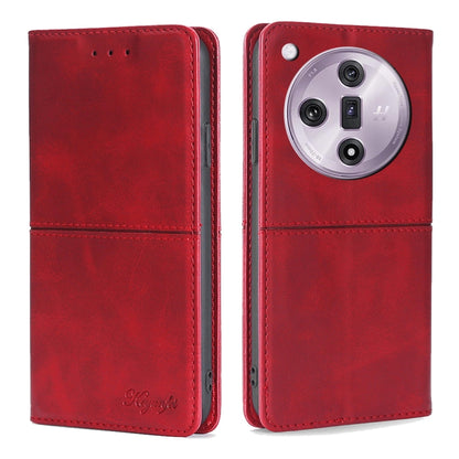 Cow Texture Magnetic Leather Phone Case, For OPPO Reno11 F 5G, For OPPO Find X7 5G, For OPPO Find X7 Ultra 5G, For OPPO Reno10 Pro+ 5G