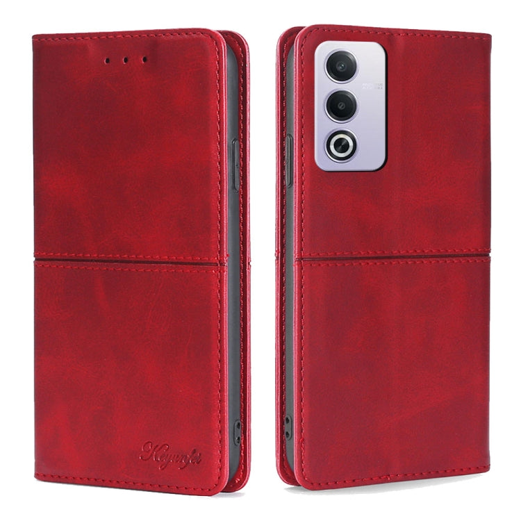 Cow Texture Magnetic Leather Phone Case, For OPPO Reno12 F 5G, For OPPO A3 Pro 5G India, For OPPO Reno12 5G Global, For OPPO A60 4G Global