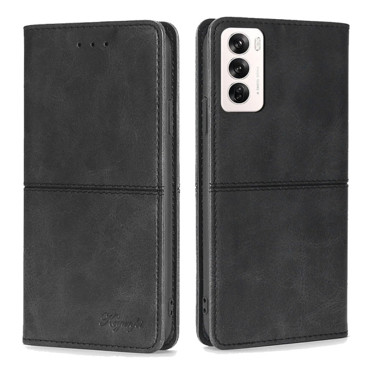 Cow Texture Magnetic Leather Phone Case, For OPPO Reno12 F 5G, For OPPO A3 Pro 5G India, For OPPO Reno12 5G Global, For OPPO A60 4G Global