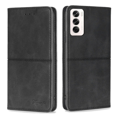Cow Texture Magnetic Leather Phone Case, For OPPO Reno12 F 5G, For OPPO A3 Pro 5G India, For OPPO Reno12 5G Global, For OPPO A60 4G Global