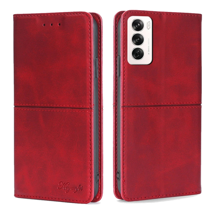 Cow Texture Magnetic Leather Phone Case, For OPPO Reno12 F 5G, For OPPO A3 Pro 5G India, For OPPO Reno12 5G Global, For OPPO A60 4G Global