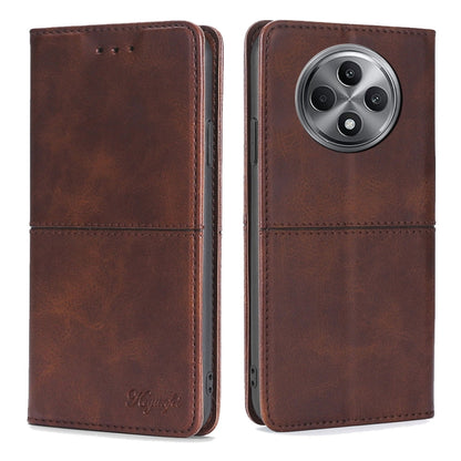Cow Texture Magnetic Leather Phone Case, For OPPO Reno12 F 5G, For OPPO A3 Pro 5G India, For OPPO Reno12 5G Global, For OPPO A60 4G Global