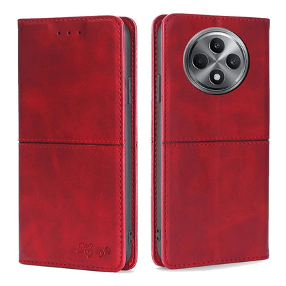 Cow Texture Magnetic Leather Phone Case, For OPPO Reno12 F 5G, For OPPO A3 Pro 5G India, For OPPO Reno12 5G Global, For OPPO A60 4G Global
