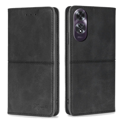 Cow Texture Magnetic Leather Phone Case, For OPPO Reno12 F 5G, For OPPO A3 Pro 5G India, For OPPO Reno12 5G Global, For OPPO A60 4G Global