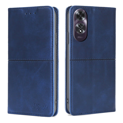 Cow Texture Magnetic Leather Phone Case, For OPPO Reno12 F 5G, For OPPO A3 Pro 5G India, For OPPO Reno12 5G Global, For OPPO A60 4G Global