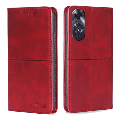 Cow Texture Magnetic Leather Phone Case, For OPPO Reno12 F 5G, For OPPO A3 Pro 5G India, For OPPO Reno12 5G Global, For OPPO A60 4G Global