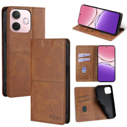 Cow Texture Magnetic Leather Phone Case, For OPPO Find X8 Ultra 5G, For OPPO F29 5G Global, For OPPO A5 Pro 5G Global, For OPPO A3 5G India