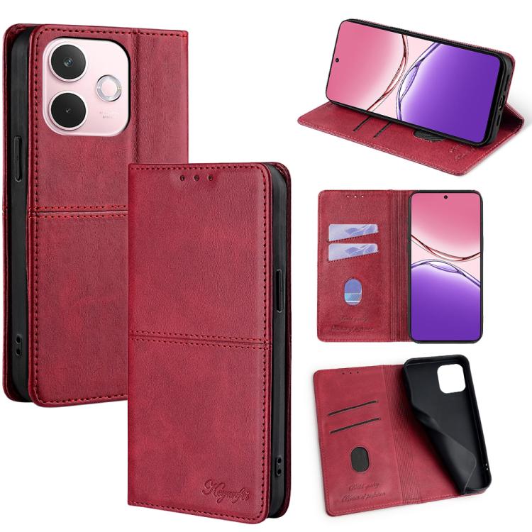 Cow Texture Magnetic Leather Phone Case, For OPPO Find X8 Ultra 5G, For OPPO F29 5G Global, For OPPO A5 Pro 5G Global, For OPPO A3 5G India