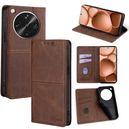 Cow Texture Magnetic Leather Phone Case, For OPPO Find X8 Ultra 5G, For OPPO F29 5G Global, For OPPO A5 Pro 5G Global, For OPPO A3 5G India