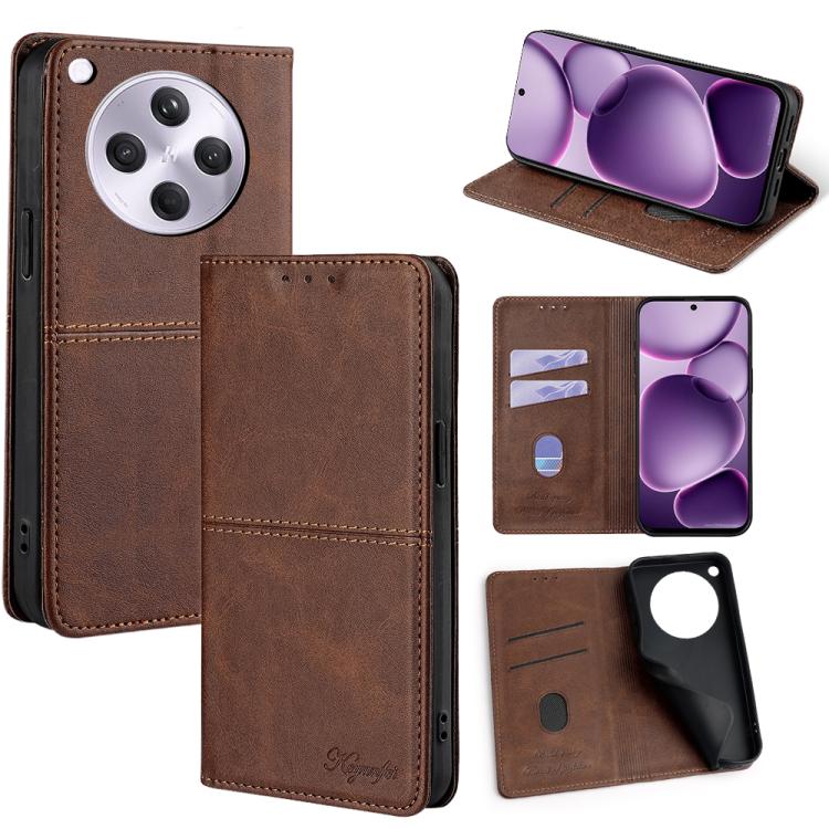Cow Texture Magnetic Leather Phone Case, For OPPO A5x 5G Global, For OPPO A5 5G 2025 Global, For OPPO Find X8s+ 5G, For OPPO Find X8s 5G