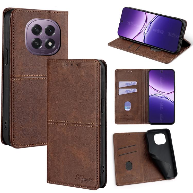 Cow Texture Magnetic Leather Phone Case, For OPPO A5x 5G Global, For OPPO A5 5G 2025 Global, For OPPO Find X8s+ 5G, For OPPO Find X8s 5G