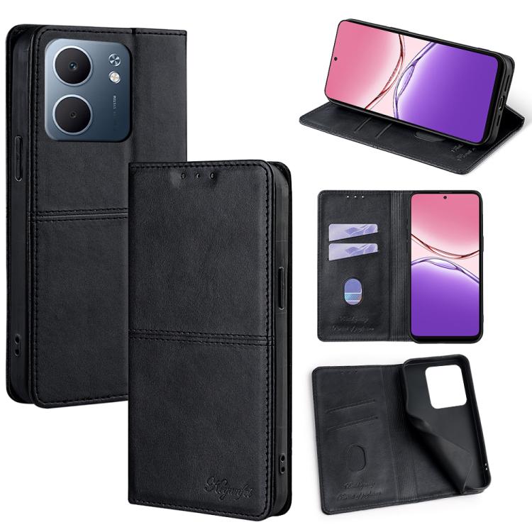 Cow Texture Magnetic Leather Phone Case, For OPPO A5x 5G Global, For OPPO A5 5G 2025 Global, For OPPO Find X8s+ 5G, For OPPO Find X8s 5G